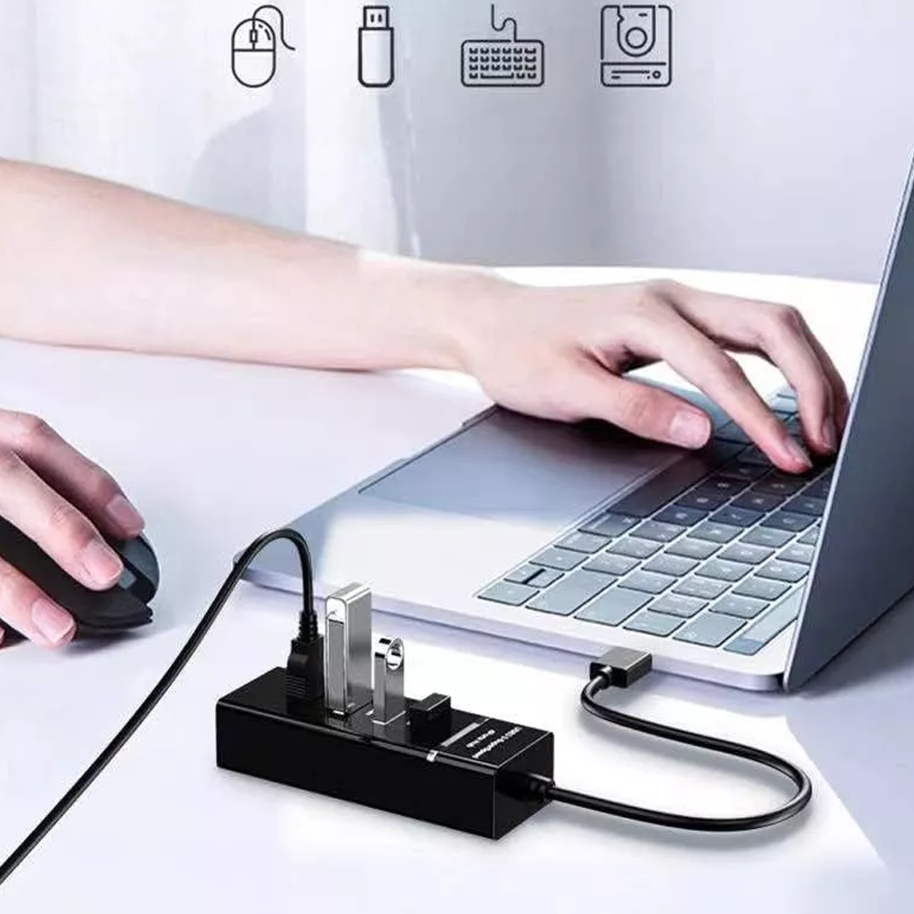 HUB USB 3.0 X4 PLUS_11614_HUB-4A_3