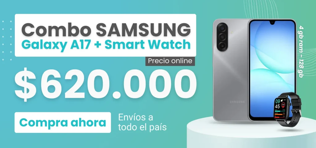 COMBO CELULAR Y SMARTWATCH OPTIMIZADO