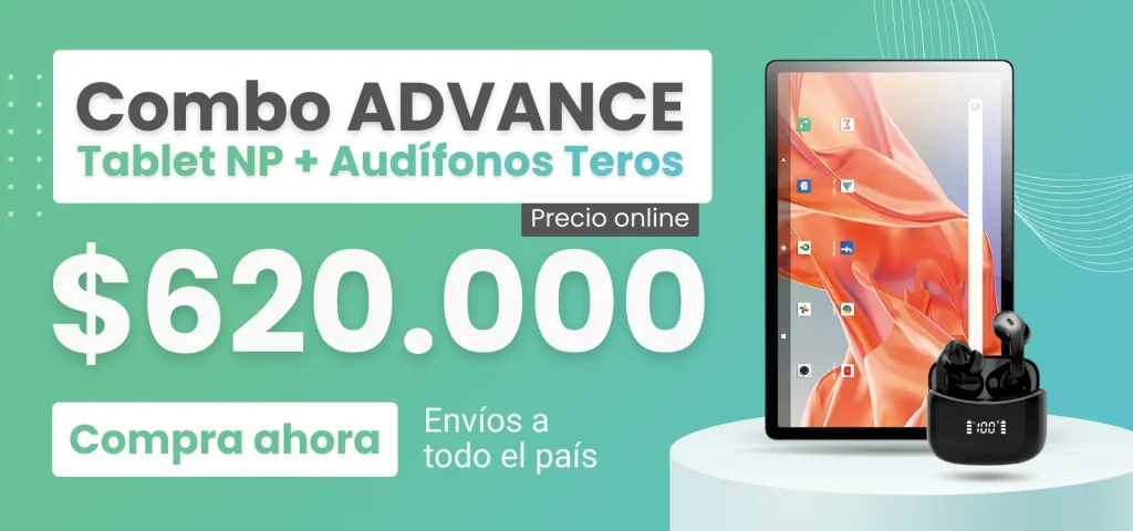 COMBO TABLET Y AUDIFONOS TEROS OPTIMIZADO